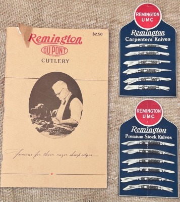 1969 Reprint of 1936 Remington Dupont Cutlery Catalog