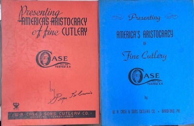Two Books: Both Presenting America's Aristocracy of Fine Cutlery CASE