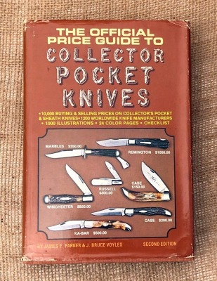 Parker and Voyles Signed First Edition of Official Price Guide to Collector Knives 1979