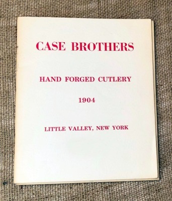 Reproduction of Case Brothers Hand Forged Cutlery 1904