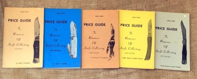 Five Price Guides to Romance of Knife Collecting