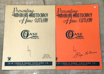 Two Books: Both Presenting America's Aristocracy of Fine Cutlery CASE