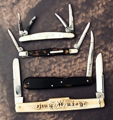 Three Sheffield Made and Henckels Corn knife