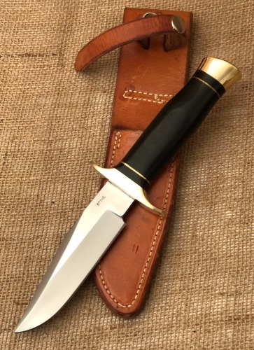 G.W. Stone Black Micarta Fighter