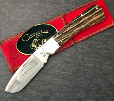 Bob Cargill Tippecanoe Stag Bolster Lock