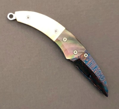 Pearl & Damascus Locking Liner - 2