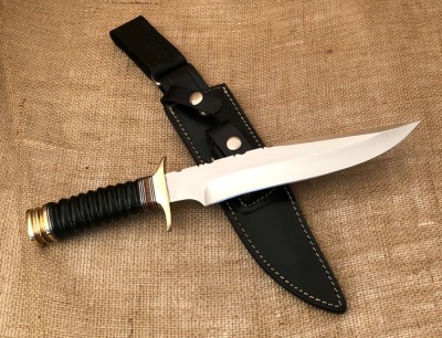 Impact Knives Grooved Micarta Fighter - 2