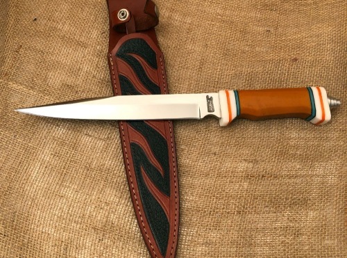 Impact Knives Micarta and Resin Bowie