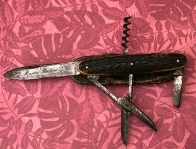Etched Ewald Busch Elberfeld Stag Utility