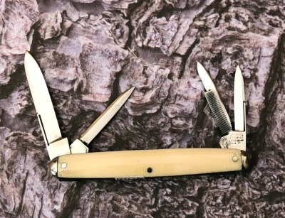 Cattaraugus Exhibition Bone 4-blade - 2