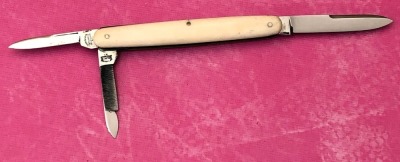 Cattaraugus Exhibition Bone Pen Whittler - 2