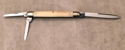 Cattaraugus Exhibition Bone Pen Whittler - 2