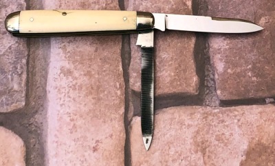 Cattaraugus Exhibition Bone Manicure knife - 2