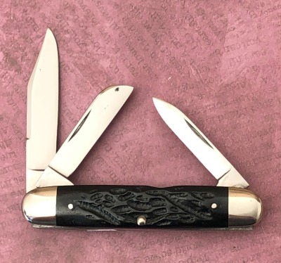 Case Tested Rough Black 6345 1/2 Long pull - 2