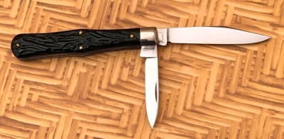 Case XX Rough Black Small Coke Bottle Jack 62025 1/2 - 2