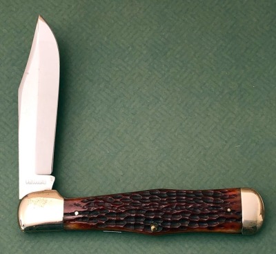 Case XX 1940-65 Bone C61050 Coke Bottle Folding Hunter - 2