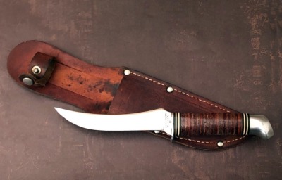 Schrade Walden 137 Leather Hunter