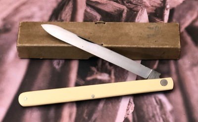 Schrade Cut Co USA Micarta Citrus Knife