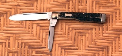 Vintage Hibbard Spencer & Bartlett Stag Gunstock Jack