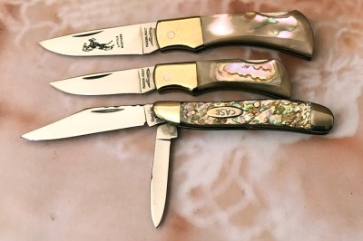 Trio Of Abalone Folders
