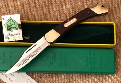 970 Puma Game-Warden Wood Lockback