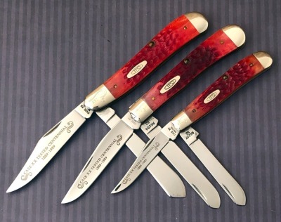Three Case Red Bone Centennial Trappers