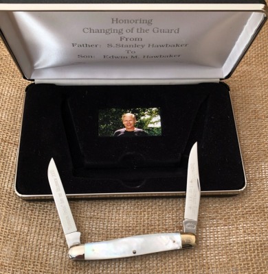 Queen Cut Co Pearl Handle Muskrat "Hawbaker Special"