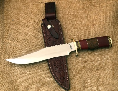 Impact Knives Wood and Micarta Fighter