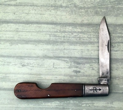 Vintage Russell USA Easy Open Bone Grand Daddy Barlow