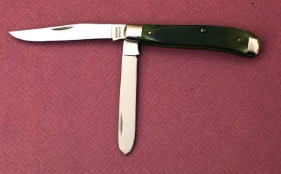 Schrade USA 285UH Green Bone Trapper