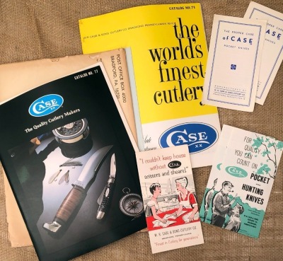 Vintage 70's Case Catalogs and Leaflets