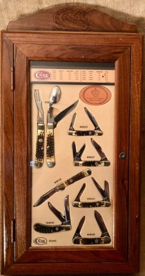 Case 2005 BSA Bone Set in Wood Display