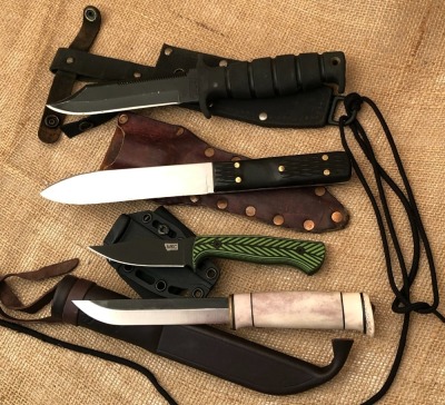 Four Fixed Blades