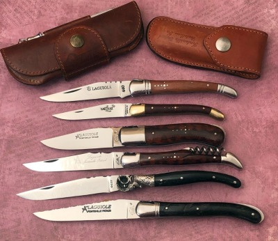 Six French Laguiole Folders