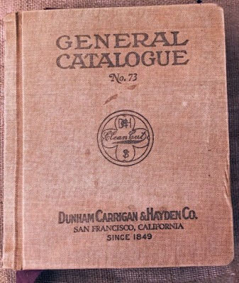 1925 Dunham Carrigan & Hayden Co 1900 page Hardcover Catalog