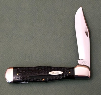 Case XX 1940-65 Bone Coke Bottle Folding Hunter