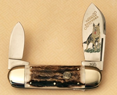 Bulldog Brand Stag German Shepard Elephant Toenail