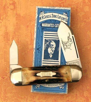 Case Classic Stag 52050 Elephant Toenail 1995
