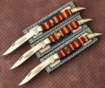 Trio of Candy Stripe Remington Texas Toothpicks