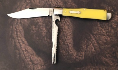 Parisbead Chicago Yellow Handle Coke Bottle Folding Hunter