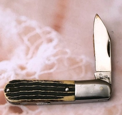 Queen Steel Winterbottom Bone Single Blade Barlow