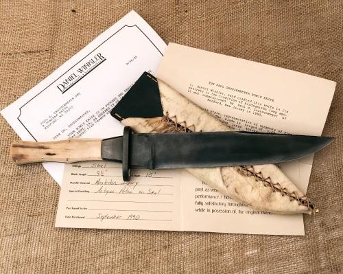 Daniel Winkler Forged Mastodon Ivory Bowie