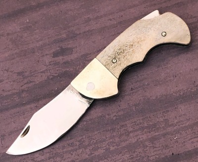 Michael Manrow Smooth Stag Lockback