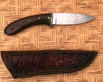 English Wood Drop Point