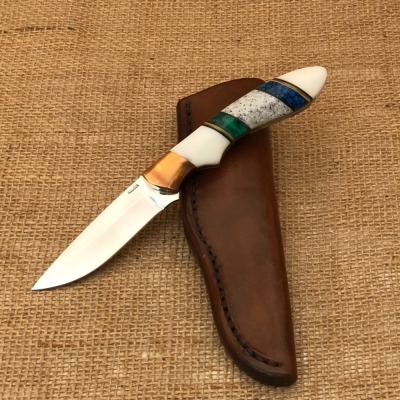 Kelgin Stone Handle Drop Point