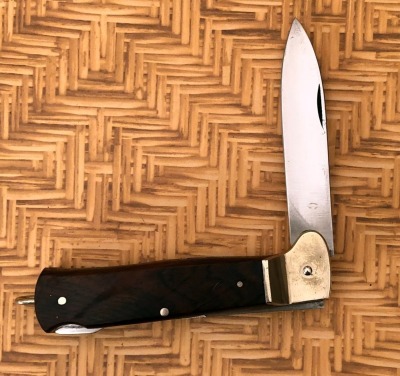 Handmade Wood Lockback