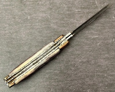 Allen Cates Gray Fileworked Bone Trapper - 3