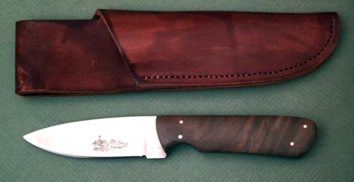 Continental Divide Knife John Toner Wood Drop Point