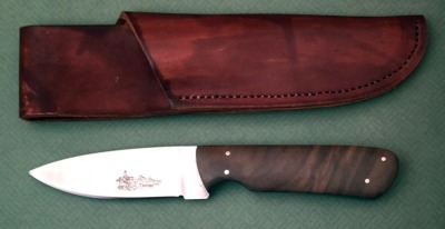 Continental Divide Knife John Toner Wood Drop Point