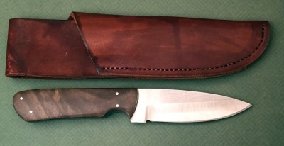 Continental Divide Knife John Toner Wood Drop Point - 2